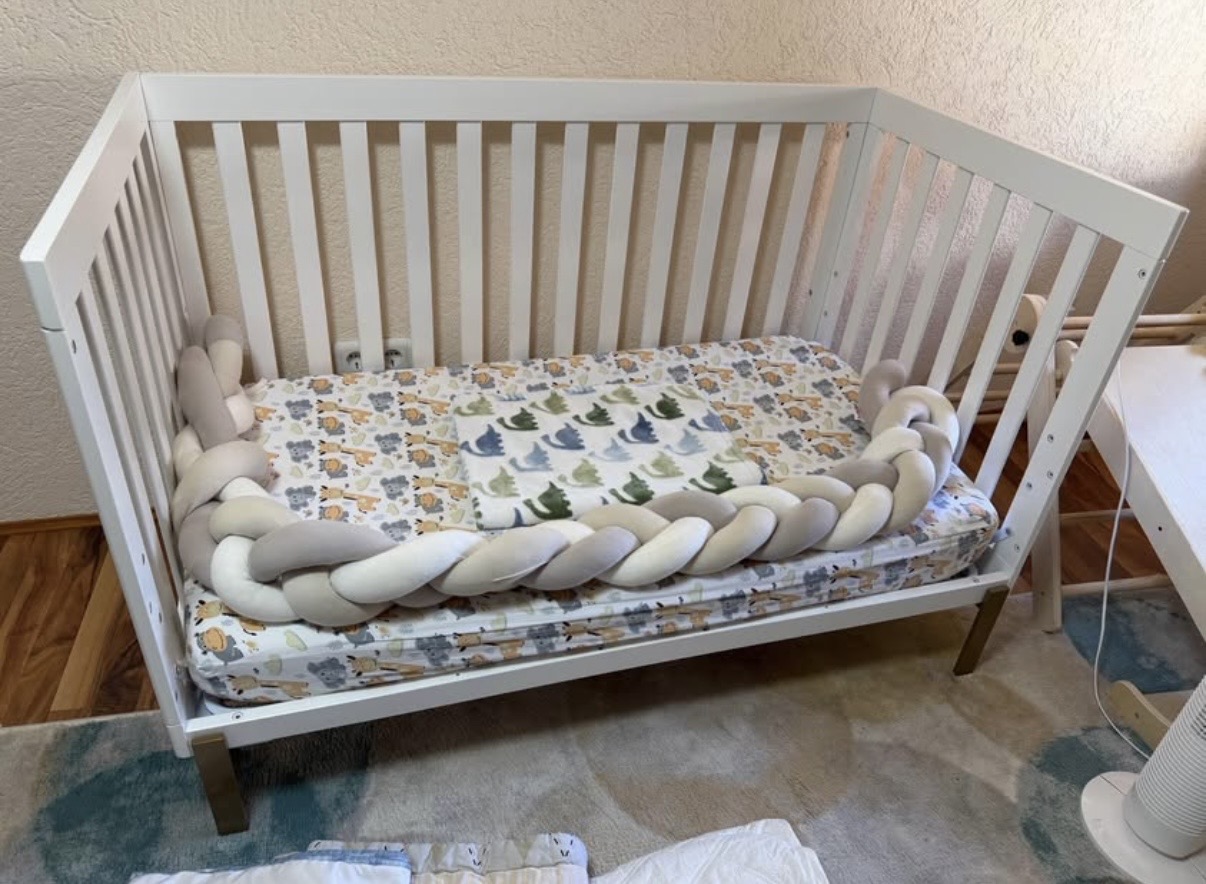 Baby crib us 3in1 2