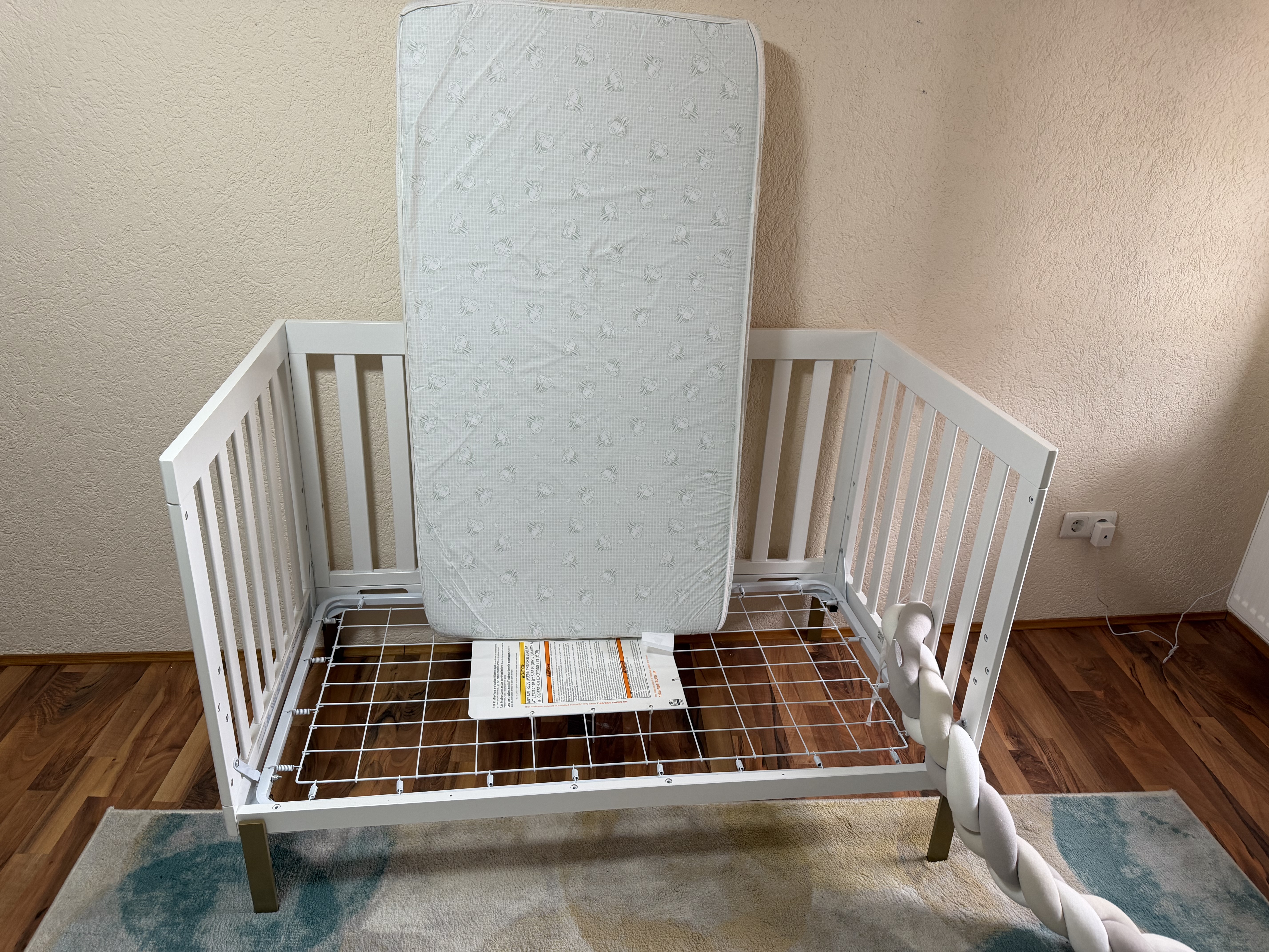 Baby crib us 3in1 3