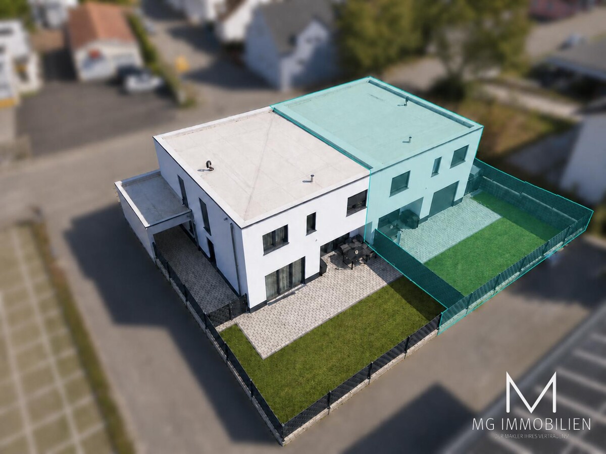 MG -  Hochwertige Doppelhaushälfte mit Carport + Garten und Möbel in Hütschenhausen 3