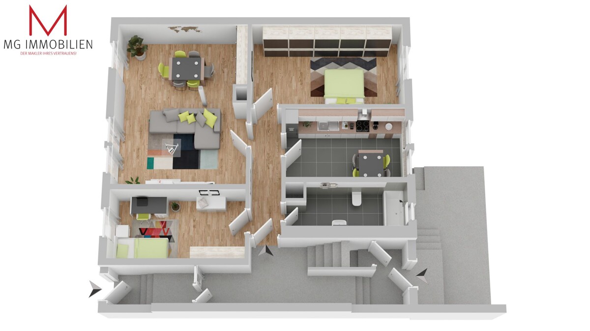 MG – Großzügige Altbauwohnung mit hohen Decken und offenem Wohnbereich 6